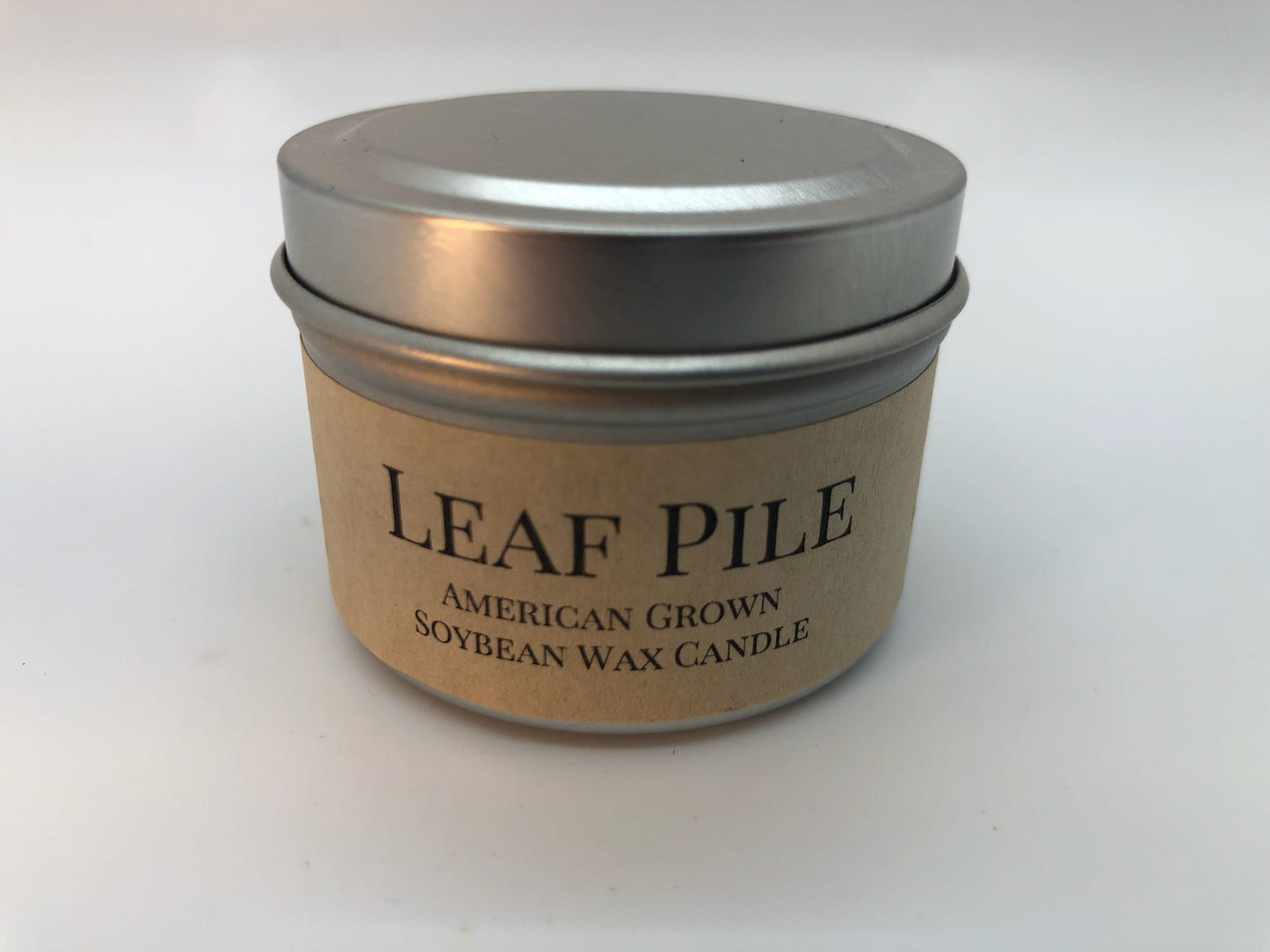 Leaf Pile Soy Candle | 2 oz Travel Tin